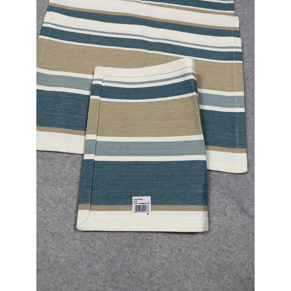 Set Of 4 Julian Stripe 13